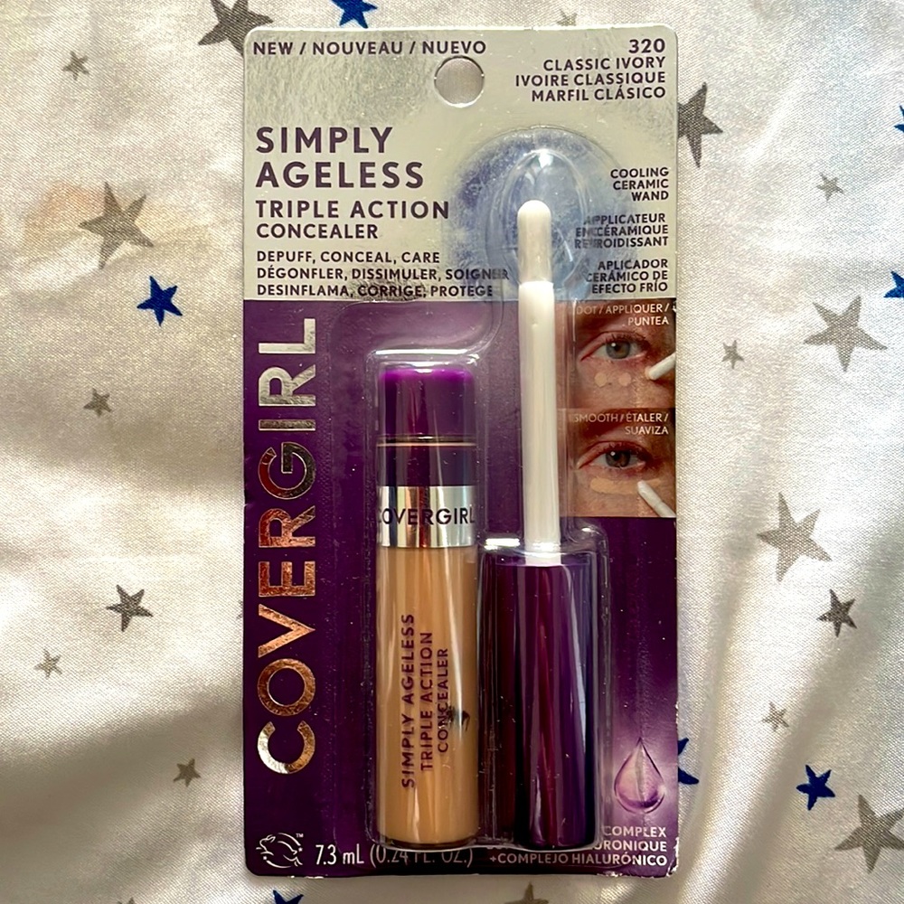 Covergirl triple action concealer